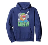 Mr. Potato Head Potato Rules! Sassy Dance Vintage Poster Pullover Hoodie