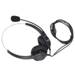 Call Center Headset 3.5Mm Computer Phone Headset With Mic For Web Seminars