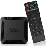 Android 10.0 IPTV Box 2GB RAM 16GB ROM Mini Smart TV Box,4K HD/3D/Quad Core H313 64 Bits/2.4GHz WiFi/LAN10/100M spelare