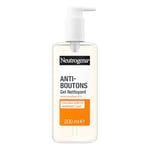 Neutrogena | Gel Nettoyant Anti-Boutons (flacon-pompe de 200 ml) – Nettoyant visage à l'acide salicylique (2%)