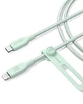 Anker USB-C to Lightning Cable, 541 Bio-Nylon Cable (Natural Green, 6ft), MFi Certified, Fast Charging Cable for iPhone 14 Plus 14 14 Pro Max 13 13 Pro 12 11 X XS XR (Charger Not Included)