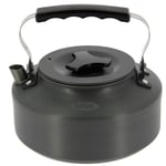 NEW NGT Fishing Camping Kettle Hunting 1.1 Litre Gun Metal Aluminium Kettle 170g