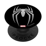 Marvel Spider-Man 2 Game Spider Logo PopSockets PopGrip Interchangeable