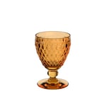 Villeroy & Boch - Boston Saffron White Wine Glass, 125 ml, Crystal Glass for White Wine, Dishwasher-Safe, Yellow