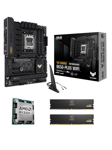 AMD Bundle 9800X3D + ASUS TUF GAMING B650-PLUS WIFI + Team Group T-Create Expert DDR5-6000 32GB - Prosessor/CPU - 8 kjerner - 4.7 GHz - AMD AM5 - AMD Boks (uten kjøler)