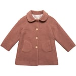 HUTTEliHUT SITI coat double layer wool – heather rose - 1-2år