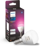 Philips Hue White and Colour Ambiance Luster Smart LED Light Bulb 1 Pack [E14 E