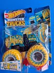 Will Trash it all 🔥 1:64 Hot wheels Monster Trucks truck jaune camion poubelle