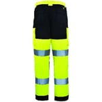 Coverguard - Pantalon de travail homme à haute visibilité multipoches patrol hi-viz jaune/marine tl 7PAJPL