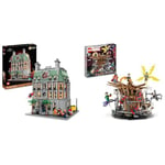 LEGO Marvel Sanctum Sanctorum, 3-Storey Modular Building Set, with Doctor Strange and Iron Man & 76261 Marvel Spider-Man Final Battle Set, Recreate Spider-Man: No Way Home Scene