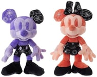 Simba Disney 100 Ans, Mickey et Minnie Mouse, Amazon Exclusive Set 4, Peluche Limité 33 cm, Objet de Collection, Coffret Cadeau, Mickey Mouse, dès Les Premiers Mois de la Vie