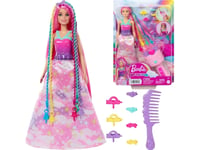 Barbie Doll Mattel Barbie Princess Curly Highlights Doll Hnj06