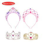 Melissa & Doug Dress-Up Tiaras Role Play Collection | Pretend Play | Role Play | 3+ | Gift for Boy or Girl