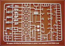 VICTRIX Grappe Artillerie Britannique à pied 1er Empire Figurines 28mm plastique