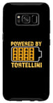 Coque pour Galaxy S8 Alimenté par Funny Tortellini Eater Pasta Fan Tortellini Maker