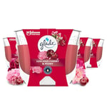 Glade Bougie parfumée longue durée Luscious Cherry & Peony