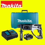 Makita DHR202SFW 18V Rotary Hammer SDS+ Kit 1x BL1830B Battery & Charger