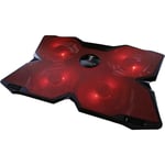 Berserker Gaming Support ventilé Niflheim pour ordinateur portable - led rouges