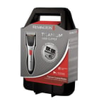 Remington HC340 Titanium Hair Clippers, Cordless Clipper for Men NEW