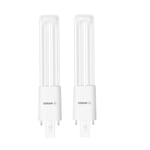 OSRAM DULUX S9 Ampoule LED pour culot G23, 4.5 watt, 500 lumen, blanc froid (400