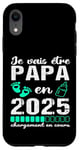 Coque pour iPhone XR Futur Papa 2025 Annonce Naissance Cadeau Fête Des Pères