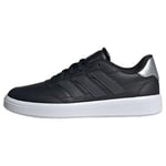 adidas Femme Courtblock Basket, Noyau Noir Carbone Argent Métallisé, 40 2/3 EU