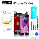 OuiSmart® ECRAN LCD POUR IPHONE 6S PLUS NOIR RETINA + VITRE TACTILE COMPLET SUR 