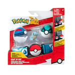 Bizak Pokemon 63227236 Ceinture d'attaque Type Eau avec Figurine Squirtle