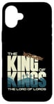 iPhone 16 Plus Jesus is the King of Kings Crucifixion Cross Crown Gospel Case