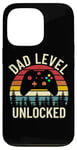 iPhone 13 Pro cute vintage dad level unlocked funny gamer new daddy father Case