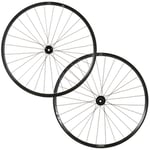 Fulcrum Racing 900 DB Stealth Clincher Road Wheelset - Black / Shimano 12mm Front 142x12mm Rear Centerlock Pair 11 Speed 700c