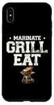 Coque pour iPhone XS Max Marinate Grill Eat Griller Cook BBQ Grill Grill Barbecue