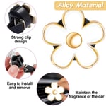 Daisy Flower Air Vent Clip, 8 st Clips Bil Luftfräschare Daisy Flowers, Luftventil Dekorationer, Bil Luftuttag Vent Dekorationer Tillbehör För