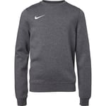 Nike Team Club Crew Sweatshirt Børn - Grå - str. 128 - 137