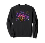 Merry Christmas Happy Holiday Xmas Season Celebration Design Sweatshirt