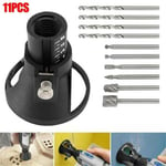 Kit Grinder Accessories File Milling Set Router Drill Bits For Dremel Rotary