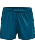 hummel Femme Hmlcore Xk Poly pour Femme Short, Blue Coral, XL EU