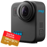 GoPro Max 360-actionkamera + SanDisk Extreme microSDXC 128GB 190MB/s