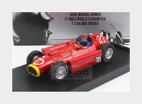 1:43 BRUMM Ferrari F1 D50 #20 2Nd Monaco Gp Fangio 1956 with Figure R127-CH