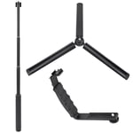 Handheld L&#8209;Shaped Bracket Stabilizer Tripod Extension Rod Kit for DJI OM 4