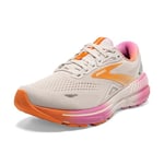 Brooks Femme Adrenaline GTS 23 Sneaker, Sable Blanc Coucher de Soleil Fuchsia, 44.5 EU