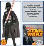 Déguisement Officiel Dark Vador - Star Wars Taille L Costume - Rubie's - NEUF