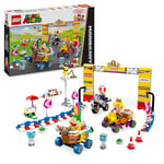 LEGO Super Mario : Mario Kart – Bébé Peach et Ensemble de Grand Prix - Jouets Voiture et Moto avec Personnages Nintendo pour Enfants dès 8 Ans - Inclut Toad, Lakitu, Bébé Peach et Lemmy 72036