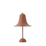 Verpan Pantop portable bordslampa matt terracotta