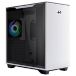 Boitier PC Moyen Tour E-ATX InWin A5 RGB avec panneau vitré - Blanc