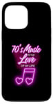 iPhone 13 Pro Max 70's Music Is The Love Of My Life Melody Case