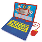 LEXIBOOK Paw Patrol JC598PAZi3 - Ordinateur Portable éducatif et bilingue Allemand/Anglais - Jouet pour Enfant (garçons et Filles) - 124 activités, Apprentissage des Jeux et de la Musique avec Chase