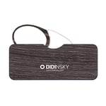 DIDINSKY Lunette Loupe sans Branche pour Hommes et Femmes. Lunettes de vue pour hommes et femmes vintage pour presbyte. 3 couleurs et 5 graduations – ORSAY WOOD