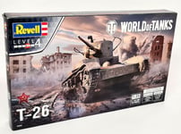 Revell 1/35 T-26 Russian Light Tank WW2 Build Yourself Kit 03505