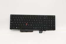 Transimage - Ersättningstangentbord För Bärbar Dator - Bakgrundsbelyst - Brittisk - Svart - För Thinkpad P15 Gen 1 20St, 20Su  T15g Gen 1 20Ur, 20Us